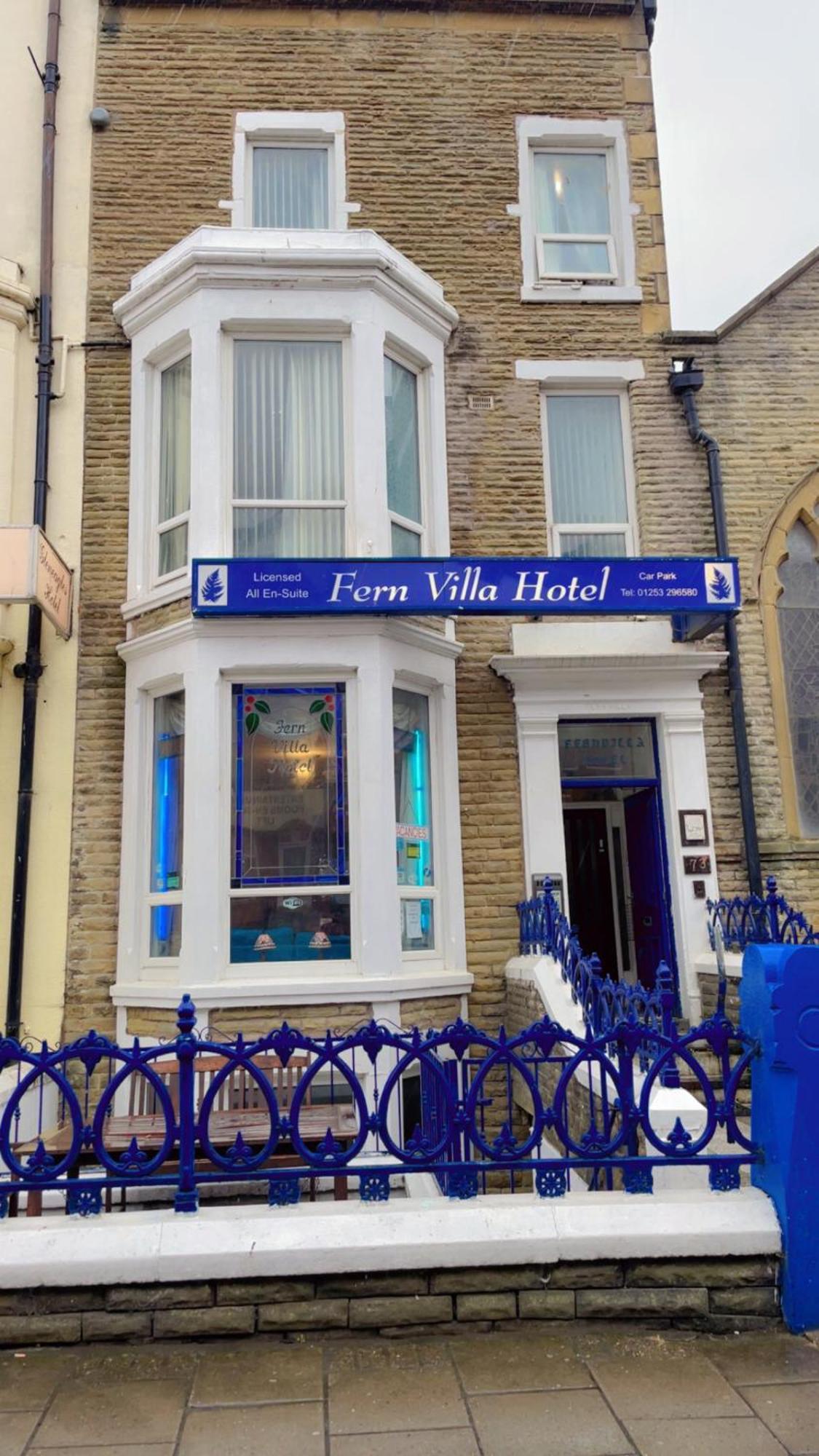 Fern Villa Hotel - Albert Road Blackpool Exterior foto